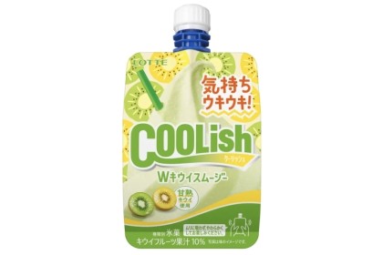 Ice Cream - Lotte Coolish Double Kiwi Smoothie 140ML（VIP会员价：RM8.50）